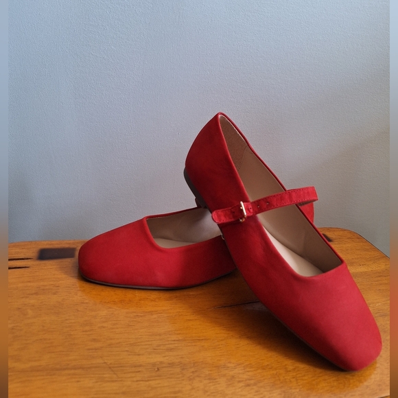 Copper Key Mary Jane Red Style Shoes 7M - Picture 3 of 9